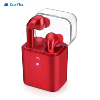 

Fun7 Wireless Stereo Mini earpiece Earphone with Mic Bluetooth 4.2 Headset with Charging Box for iPhone Samsung Huawei r30