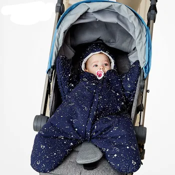 

Multi Use Baby Sleeping Bag Newborn Winter Thick Warm Starfish Sleep Sack For Baby Stroller Sleeping Bag Kids Stroller Accessory