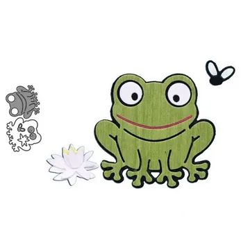 

Build up frog Metal Cutting Dies Stencils Scrapbooking Album Paper Decorative Craft Embossing New 2019