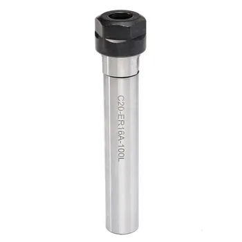 

1PCS A/M C20 ER16 ER20 ER25 200L 250L 300L collet chuck deep processing CNC straight shank 20mm extension rod CNC machine mill