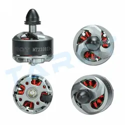 Таро mt2208ii 2100kv tl400h10 серебряный колпачок/tl400h11 черный колпачок Самоторможение CW/CCW резьбе бесщеточный Двигатель + пропеллер