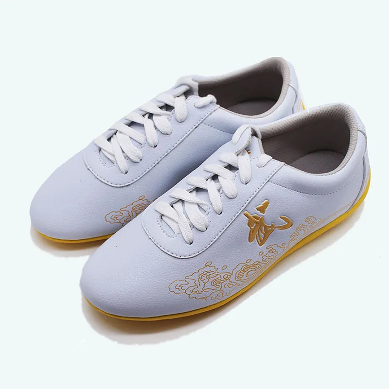Ccwushu/Обувь для боевых искусств; taichi taiji changquan nanquan; обувь для кунг-фу; Китайская традиционная обувь для кунг-фу - Цвет: white with Pattern