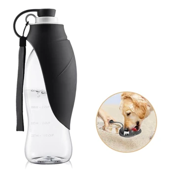 

580Ml Pet Water Bottle Outdoor Sports Portable Pet Water Bottle Expandable Silicone Travel Pet Bowl Hiking Pet Water Drinking