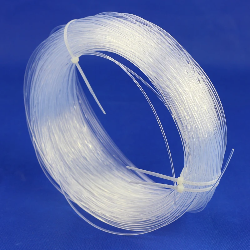 100m/roll 2.0mm Side Glow PMMA Fiber Optic Cable for Car Outline decoration use