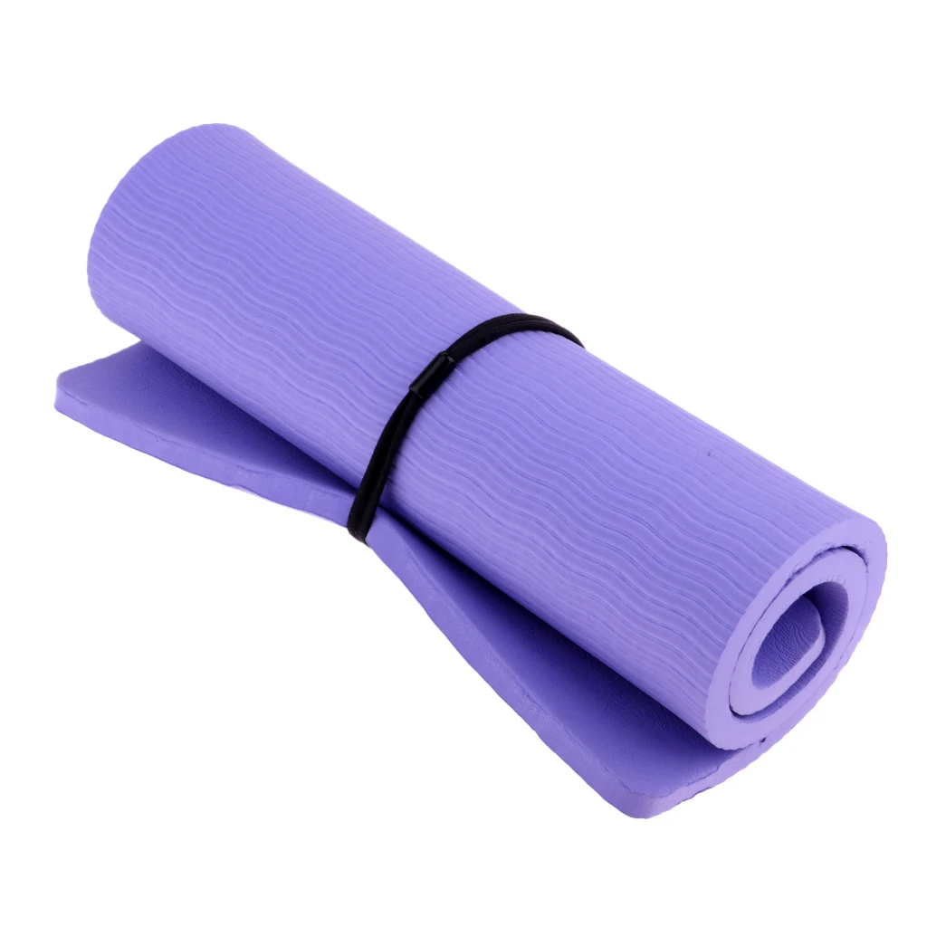 Yoga Knee Pad Travel Cushion (38x21mm) Anti-Slip 6mm Thick Workout Mat Yoga Knee Pad Cushion Yoga Accessories