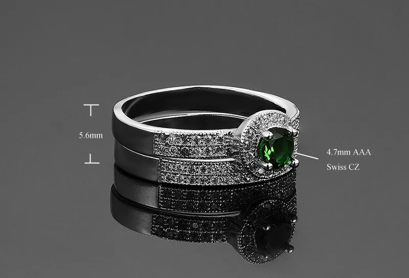 DODO, роскошное модное обручальное кольцо Bague Bijoux с 2 круглыми кольцами, AAA циркония, ювелирное изделие для женщин, серебряный цвет и белая медь, Kpop DD007