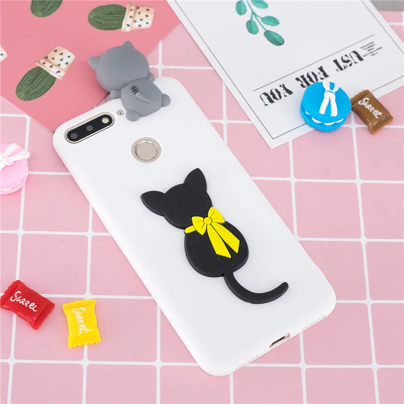 huawei pu case 3D Kỳ Lân Gấu Panda Xương Rồng Silicon TPU Dành Cho Huawei P Thông Minh 2019 Honor 8 9 10 20 Lite 10i 7A 7S 8S 8X 8C 8A 9X Pro waterproof case for huawei