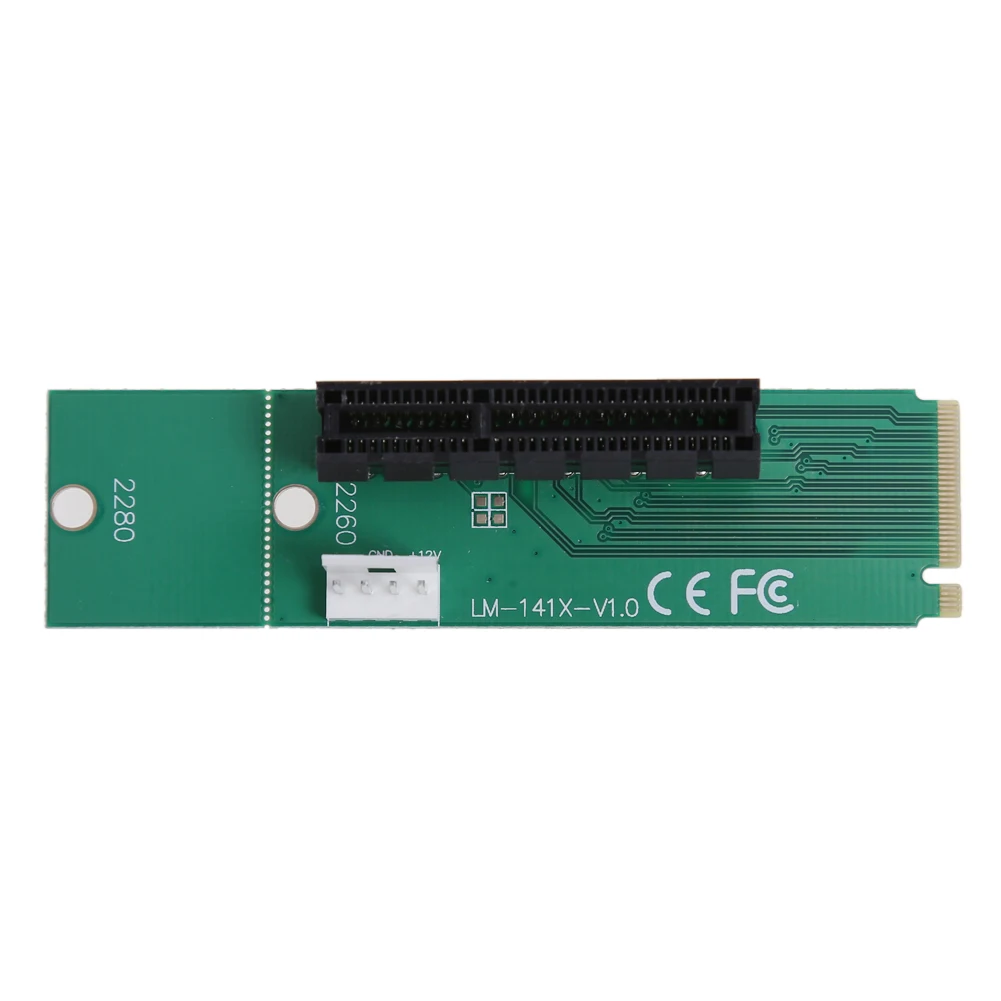 M.2 NGFF SSD на pci-e Экспресс 4X адаптер конвертер M.2 (NGFF) riser Card Поддержка 2260/2280 Тип M.2 SSD модуль слот