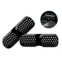 2 шт./компл. ABS автомобиль кондиционер украшение выход вентиляционное отверстие отделка полосы Крышка для Ford Edge автомобильные аксессуары