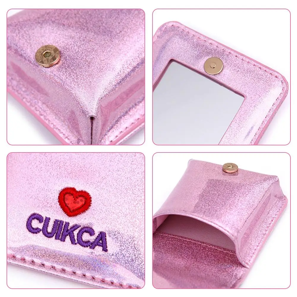 Cute Cosmetic Bag Portable PU Heart Shape Mini Lipstick Makeup Kit Bags Purse Organizer With Mirror For Women Girls Make Up Bag Cute Cosmetic Bag Portable PU Heart Shape Mini Lipstick Makeup Kit Bags Purse Organizer With Mirror For Women Girls Make Up Bag