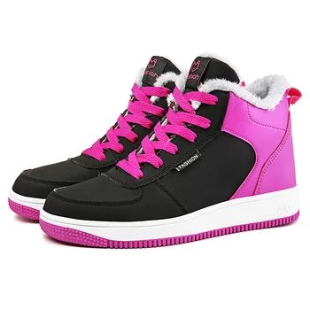 

Winter new Korean high-top cotton shoes sports casual shoes