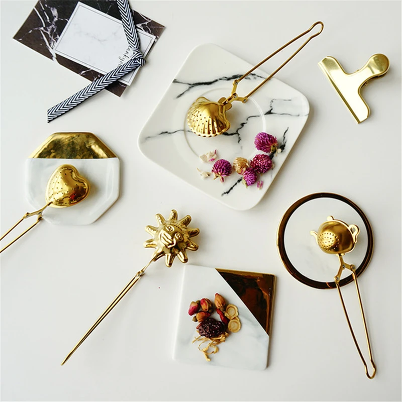 

Stainless Steel Tea Infuser Creative Pipe Design Metal Shell Heart Star Tea Strainer Mug Filter Halogen Spices Herb Tea Tools