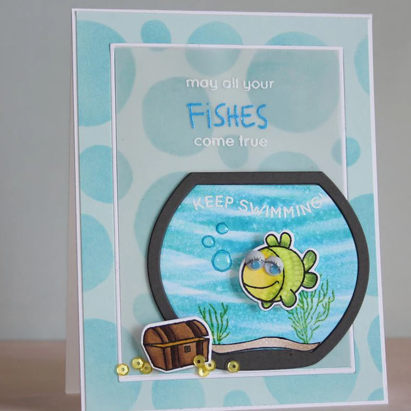 Wave Line Plastic Stencils For DIY Scrapbooking Decorative Embossing Suit Paper Card Die Cutting Templates Drawing Sheet 2018