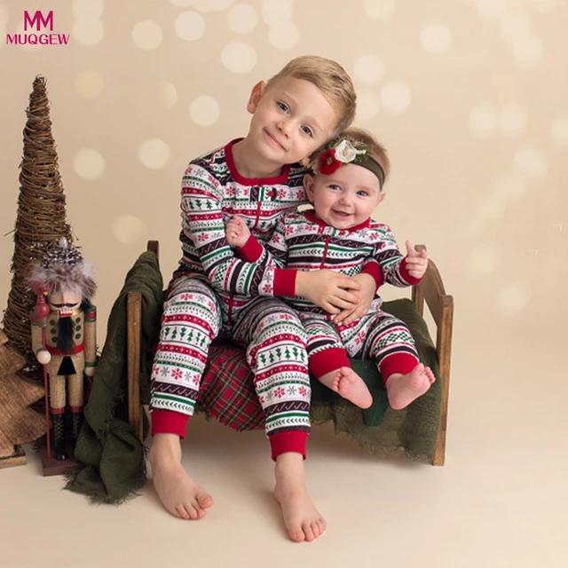 Christmas Brother Matching Outfits Toddler Kids Baby Boy Shirt Tops Christmas Brother Matching Outfits Toddler Kids Baby Boy Shirt Tops Pants Christmas Outfits Set Brother Clothes Romper Jumpsuit - Christmas Brother Matching Outfits Toddler Kids Baby Boy Shirt Tops