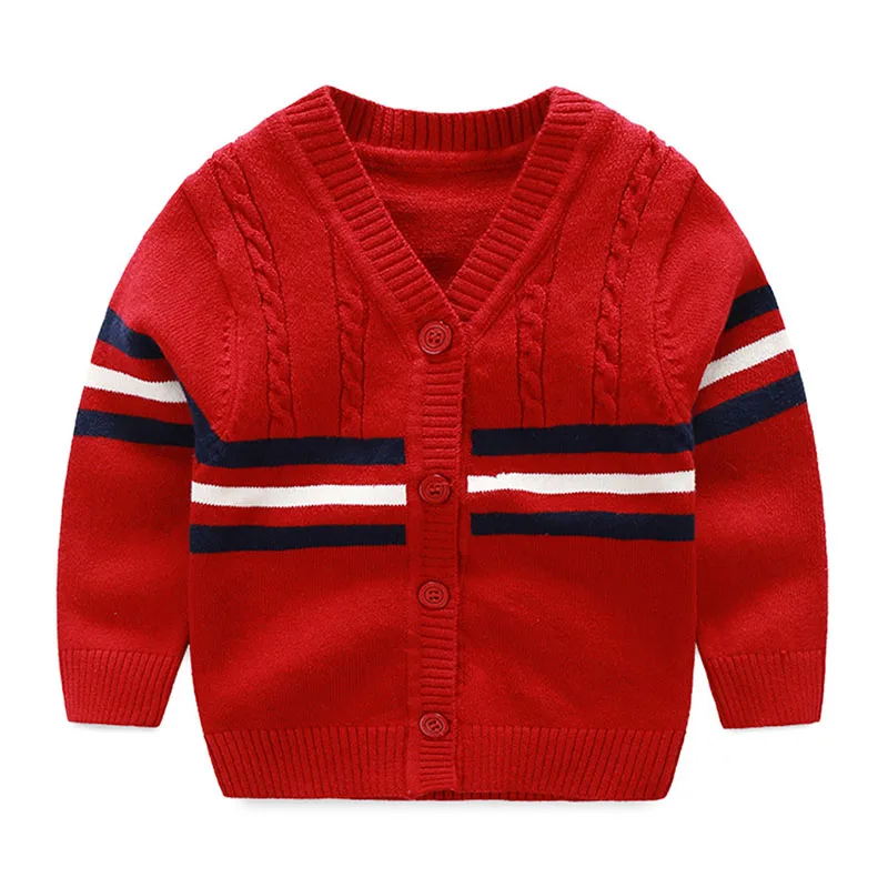Хлопковый свитер; Модная одежда для малышей; свитер на пуговицах для мальчиков; кардиган для маленьких мальчиков; свитер; одежда для маленьких мальчиков; Новинка года; сезон весна