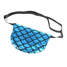 2019 New Fashion Womens Fanny Pack Sequins Waist Bum Storage Bag Cosmetic Bags Belt Pouch black sequins embellished bum bag with waist belt
