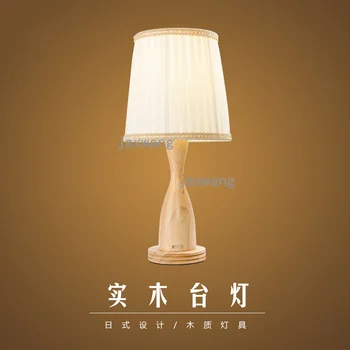 

Japanese Led Table Lamp Bedroom College Dorm Bedside Lamp Creative Desk Lamp Nordic Lamp Study Wood Tafellamp Lampara De Mesa