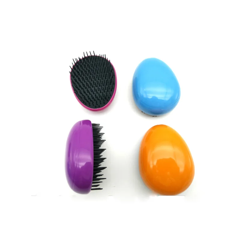 1 шт. расческа для волос в форме яйца, расческа для волос, антистатические Инструменты для укладки волос, расческа для распутывания волос, расческа для ухода за волосами для путешествий