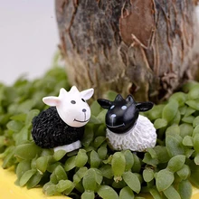 8/10 шт. DIY украшение двора, сада инструменты мини Ёжик из смолы овец миниатюрное украшение пейзаж суккулент декоративные растения