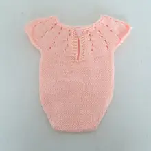 Детский комбинезон для фотосъемки, мягкие оранжевые комбинезон для новорожденных девочек, Вязаный комбинезон для новорожденных, вязаный детский комбинезон, одежда для фотосессии