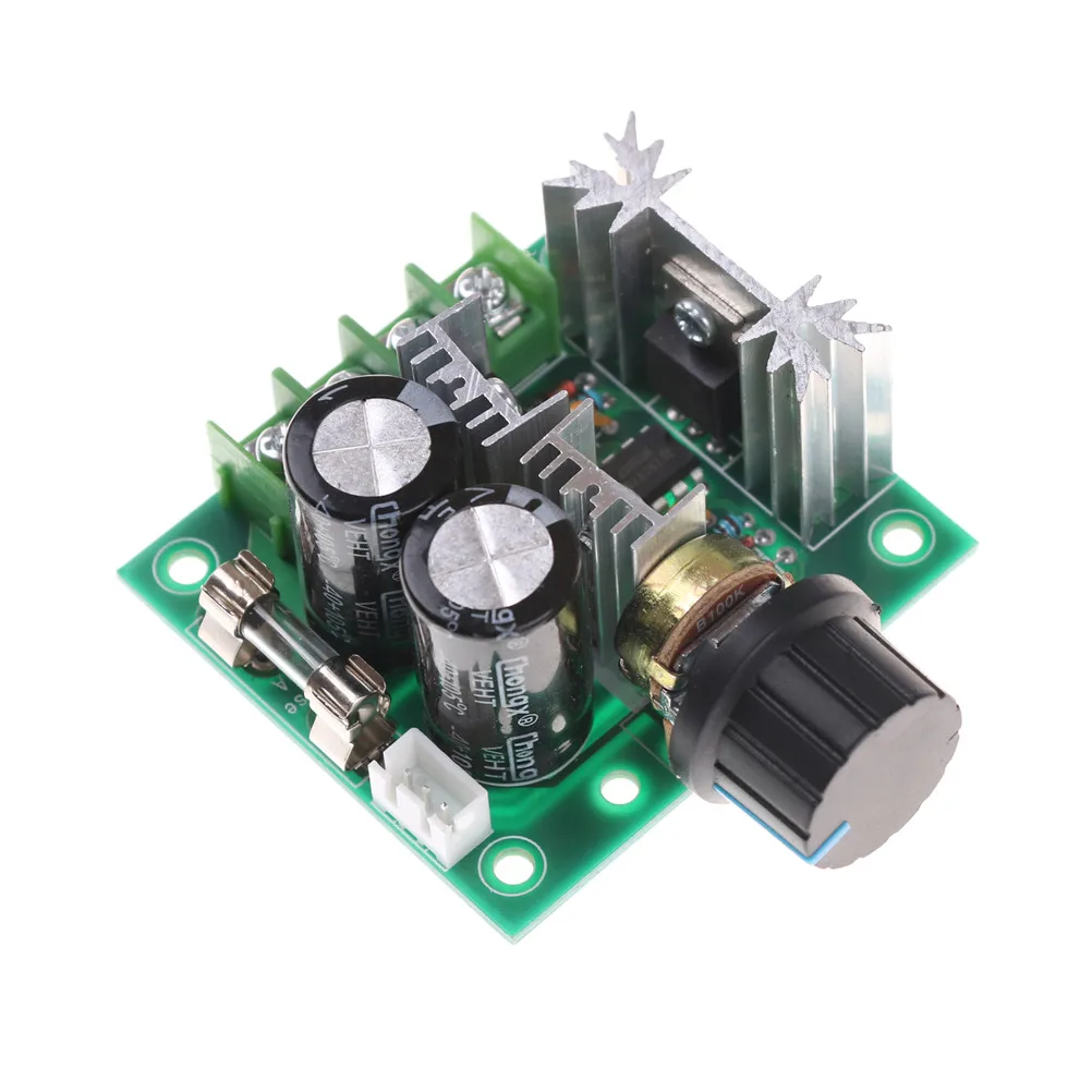 12V ~ 40V 10A Регулируемый Модуль привода PWM контроллер скорости двигателя