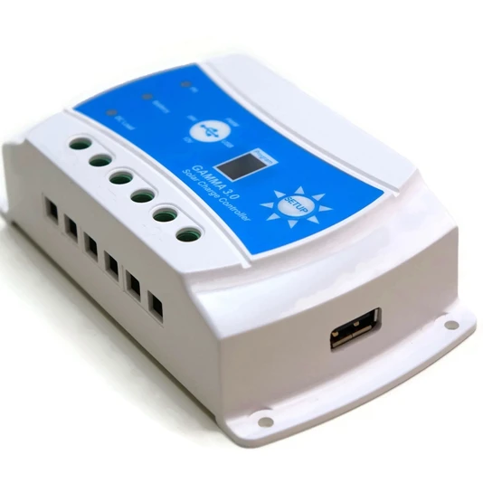 

Solar controller 12 v24v 10 ausb household system intelligent solar power controller