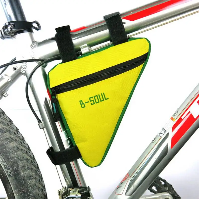4 Colors Waterproof Triangle Cycling Bicycle Bags Front Tube Frame Bag