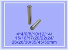 LUPULLEY 20pcs/lot M2.5 Dowel Pin Steel Cylindrical Pins Length 6/7/8/10/11/12/14/18/20/22/24/27/29/30/33/40/50mm