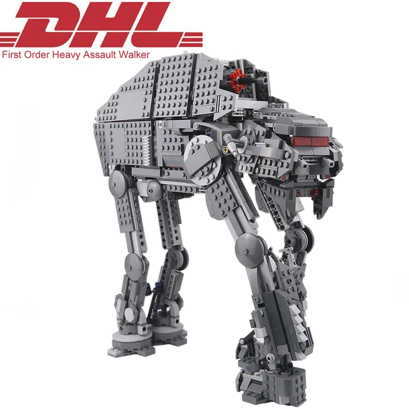 

Lepin 05130 Star Wars Figure First Order Heavy Assault Walker Set Model Building Kits Blocks Bricks Toys Compatible Legoed 75189