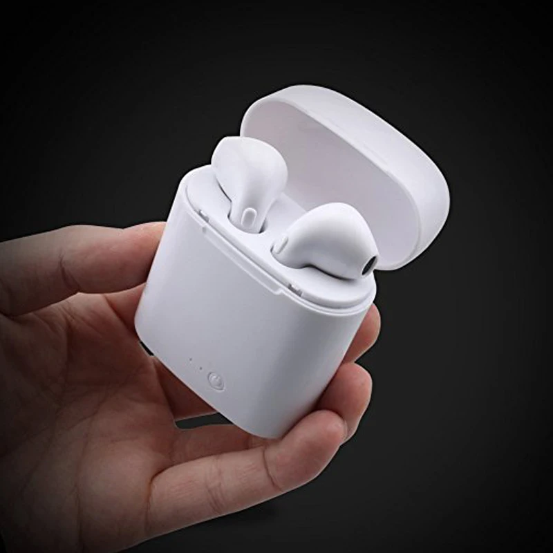 I7-TWS-Ohrh-rer-Ture-Drahtlose-Bluetooth-Doppel-Kopfh-rer-Twins-H-rmuscheln-Stereo-Musik-Headset