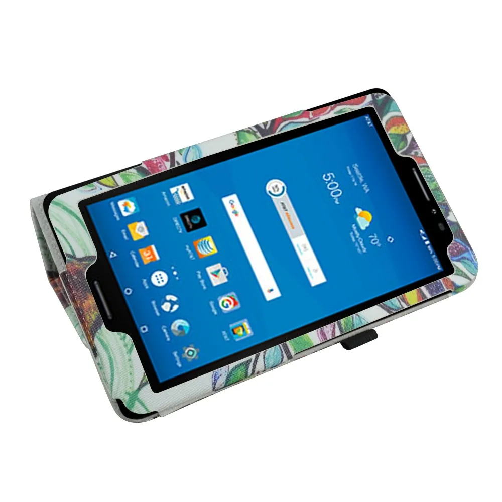 New Folio Stand Cover Flip PU Leather Shockproof  Case For 8"AT&T Trek 2 HD 6461A  /ZTE  K88/Zpad 8 k81 tablet keyboards
