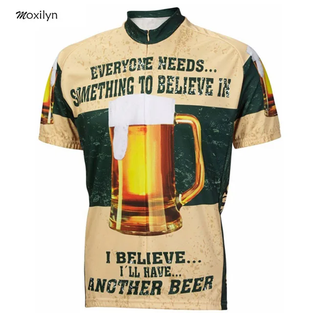Мужские майки для велоспорта, топ Skinsuit, одежда для велоспорта, горный велосипед, MTB, дышащий, впитывающий пот, быстросохнущий, I Love Beer - Цвет: 7