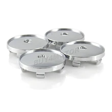 4pcs 58mm car tyre wheel cover center rim hub cap silver exterior accessories #3030*4