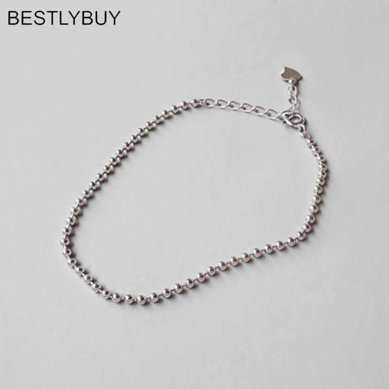 Браслеты цепочки BESTLYBUY шириной 2 мм из бусин оригинальные искусственные