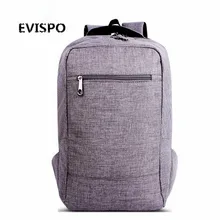 EVISPO Марка 15.6 дюймовый Ноутбук Рюкзак Mochila Мужской Рюкзак Сумка 15.6 Дюймов Рюкзак Для Ноутбука Сумки Мужчины Рюкзак