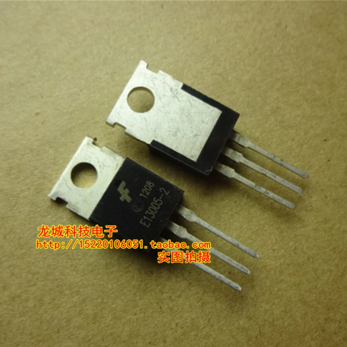 20PCS E13005 NPN 4A/500V TO 220 MJE13005 2 power transistorpower darlington transistorspower