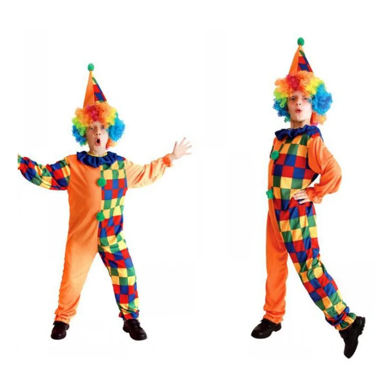 Kinder Clown Kostüme Clown Cosplay Kostüm Für Jungen Halloween Kostüm