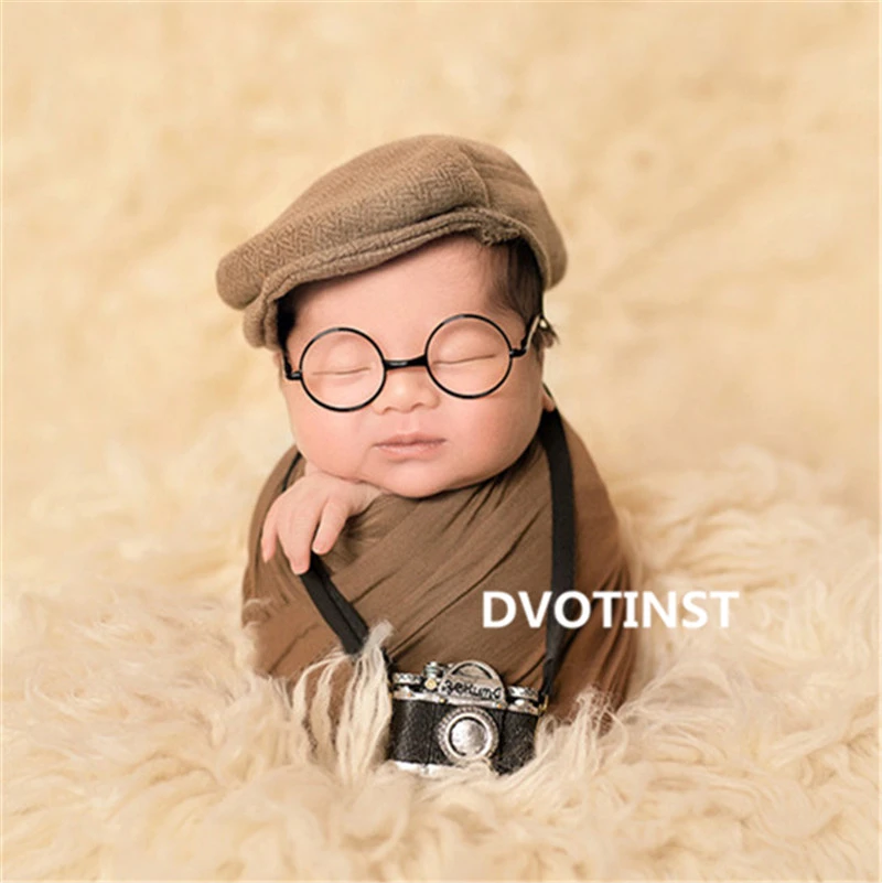 Dvotinst Newborn Photography Props Baby Mini Camera Little Cameras For Bebe Fotografia Studio Shooting Photo Prop Accessories Hats Caps Aliexpress