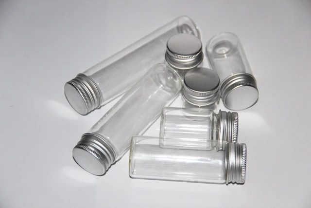 50 ml small glass tube vials