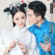 Ting Shen Ruo Meng поздний Национальный период Китая богатая горничная и детский свадебный костюм для влюбленных или фотографии пара