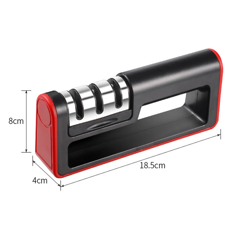 Professional Knife Sharpener Diamond Quick 3 Stages Sharpener Knife Sharpening System Sharpening Stone Kitchen Tools