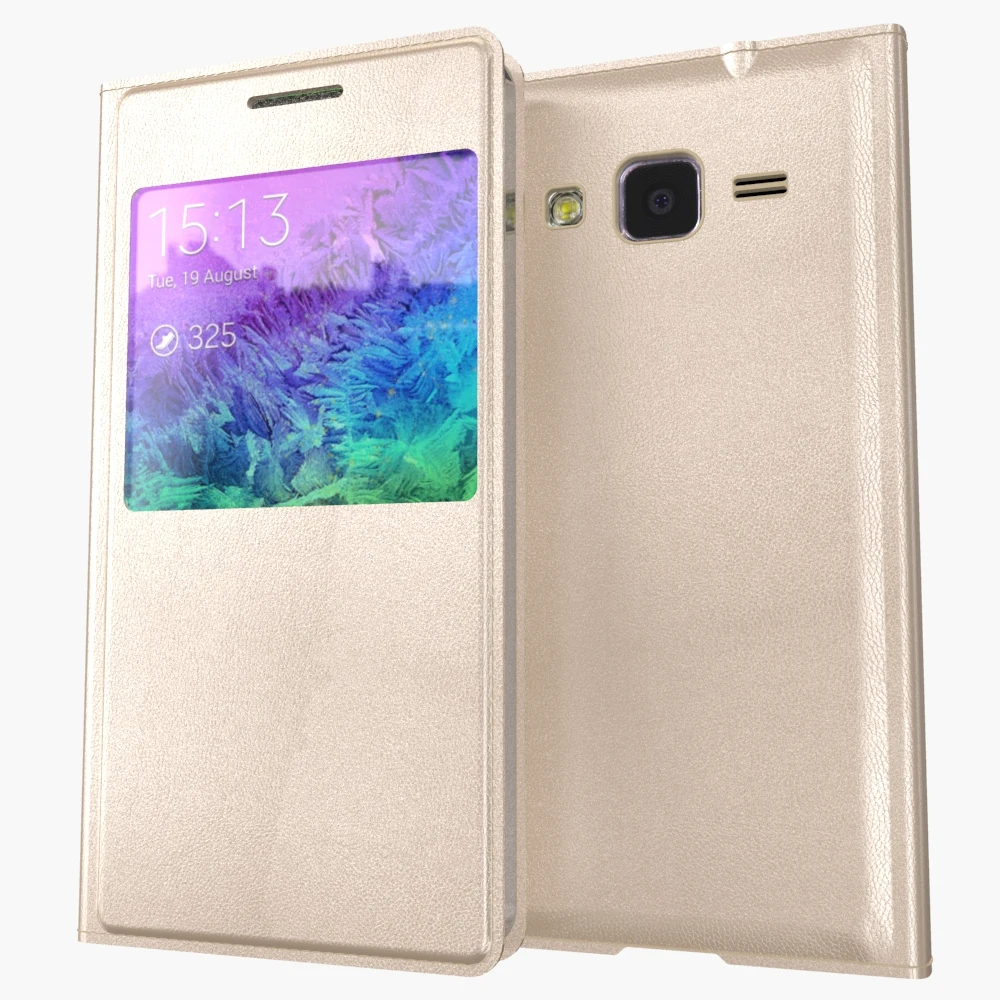 

G360 Flip Leather Case Cover For Samsung Galaxy Core Prime G360 G360F G360H G361 G361F G361H View Window Phone Bag