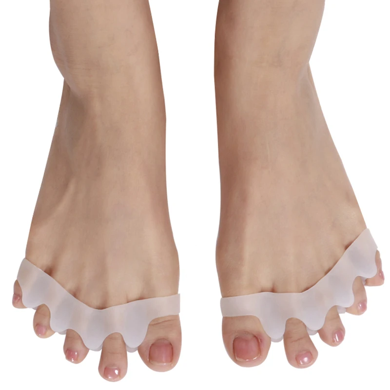 

1 Pair Hallux Valgus Braces Toe Separator Overlapping Toes Rehabilitation Treatment Foot Bone Orthotic Device Feet Care