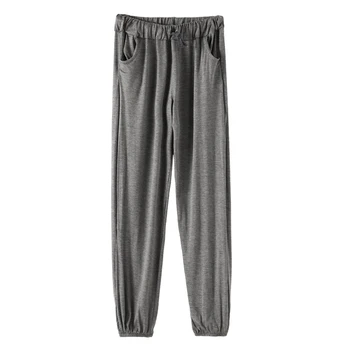 

Spring and Summer Knickerbockers Women's Summer Size Pants Sports Pants Loose Thin Casual Pants