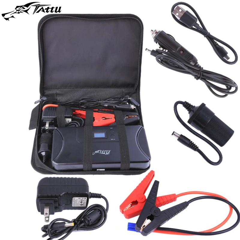 

Tattu 12000mAh 12V 400A Peak Portable Battery Power Bank with LED Flashlight