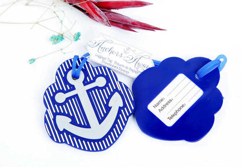 Новое поступление Прямая продажа с завода свадебная бирка для багажа якорем