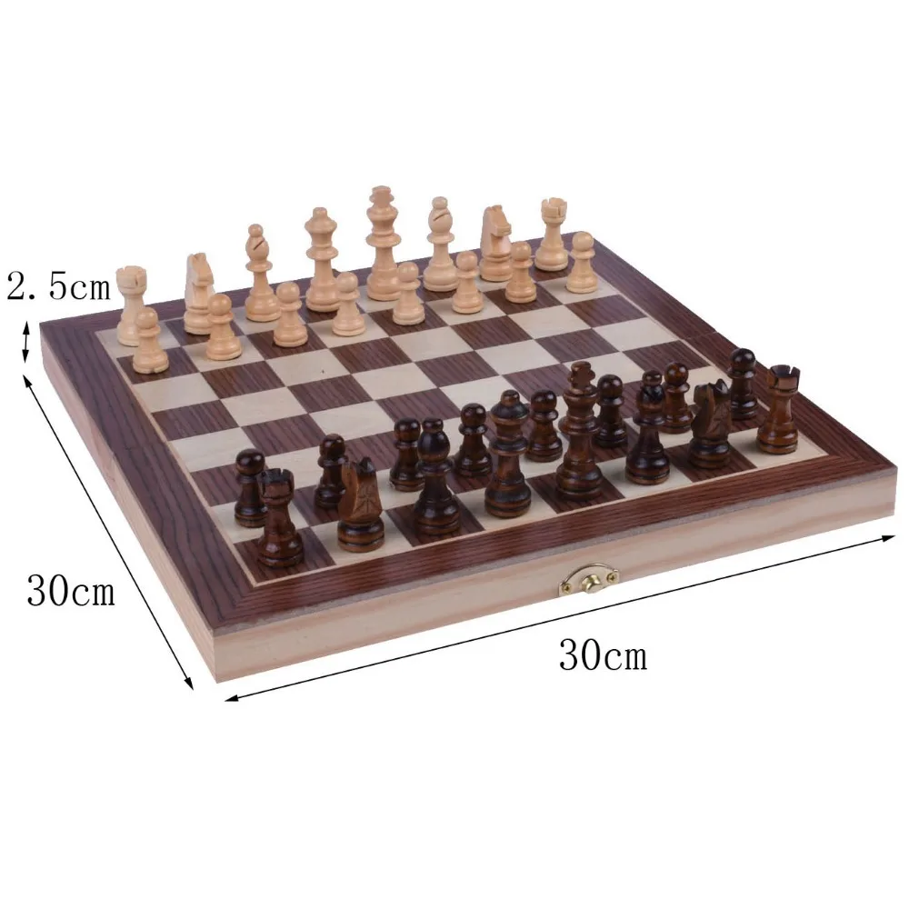 Магнитный Шахматный набор для детей и взрослых, складные Профессиональные портативные слоты для хранения, деревянная шахматная доска, игровой набор с изготовленными шахматными фигурами