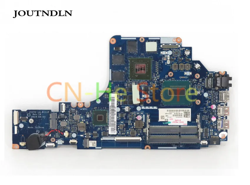 Материнская плата для ноутбука LENOVO Y50-70 ZIVY2 LA-B111P 5B20H29164 W/ I7-4720HQ CPU и GTX 960M 4G |