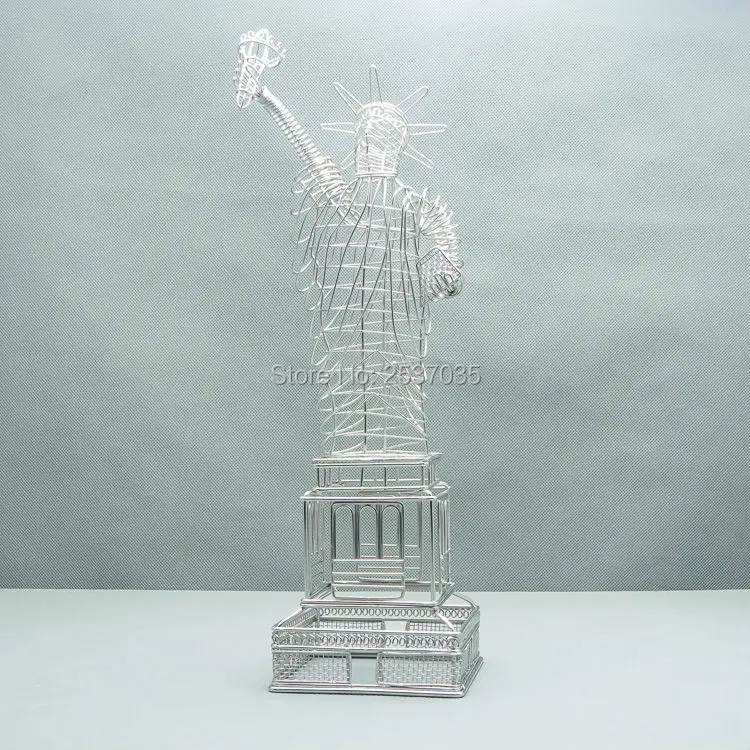 

FREE SHIPMENT J11 STATUE OF LIBERTY SCULPTURE BUILDING STAINLESS HAND-MADE ART CRAFTS WEDDING&BIRTHDAY&HOME&OFFICE&GIFT&PRESENT
