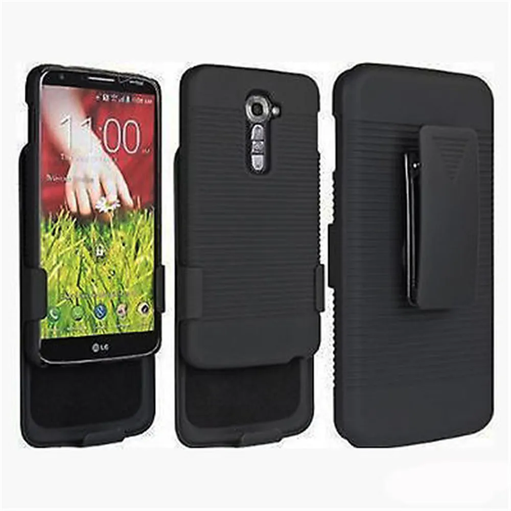 Гибридный Прочный Стенд &amp Зажим для Ремня Чехол Кожного Покрова Для Lg G Stylo